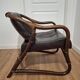 Vintage armchair in Manila style, Denmark, 1960s