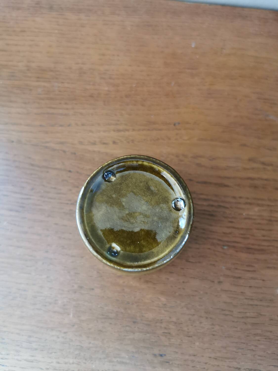 Vintage ceramic pitcher and 6 cups