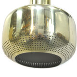 Pair of Guldpendel hanging lamps by Vilhelm Lauritzen for Louis Poulsen, Danish 1960s