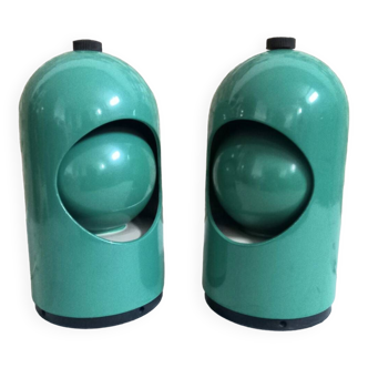 Pair of Selene tablelamp 70s