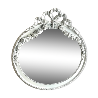 Antique stucco mirror