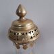 2 brass wall lights