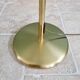 Articulated brass floor lamp, Hollywood Regency style, 1970s-80s.