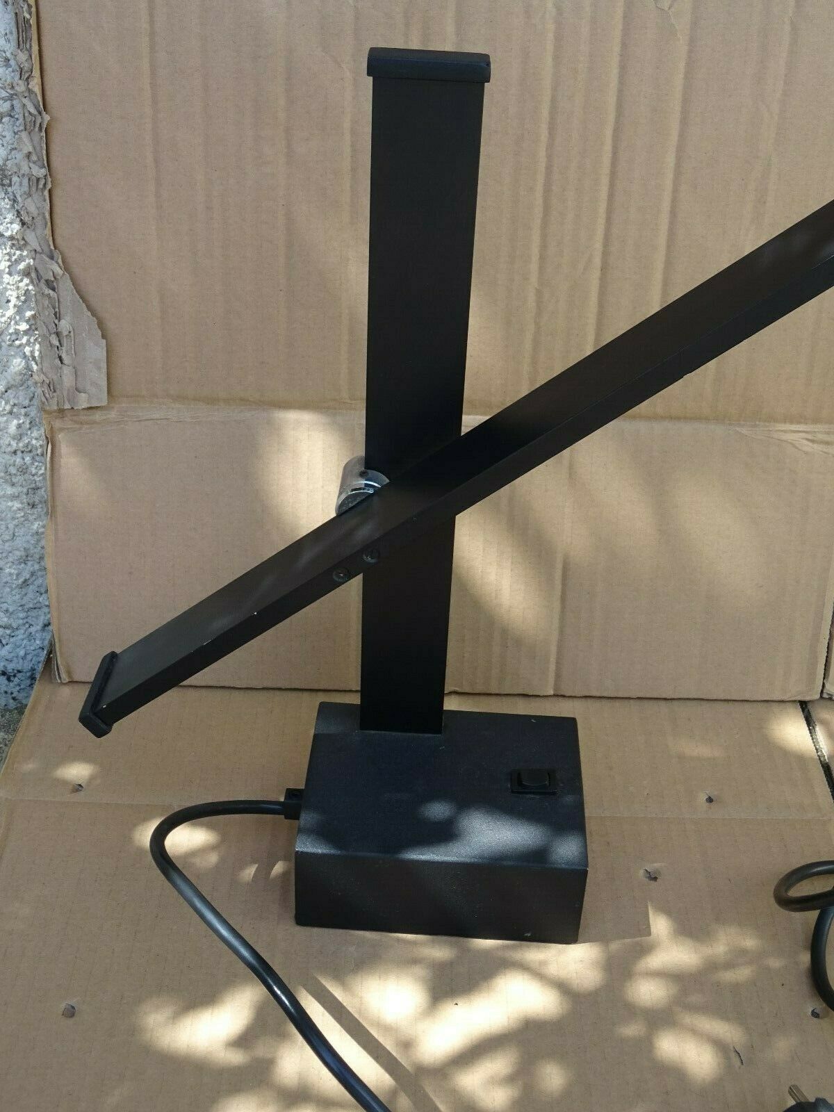 Black desk lamp vintage design