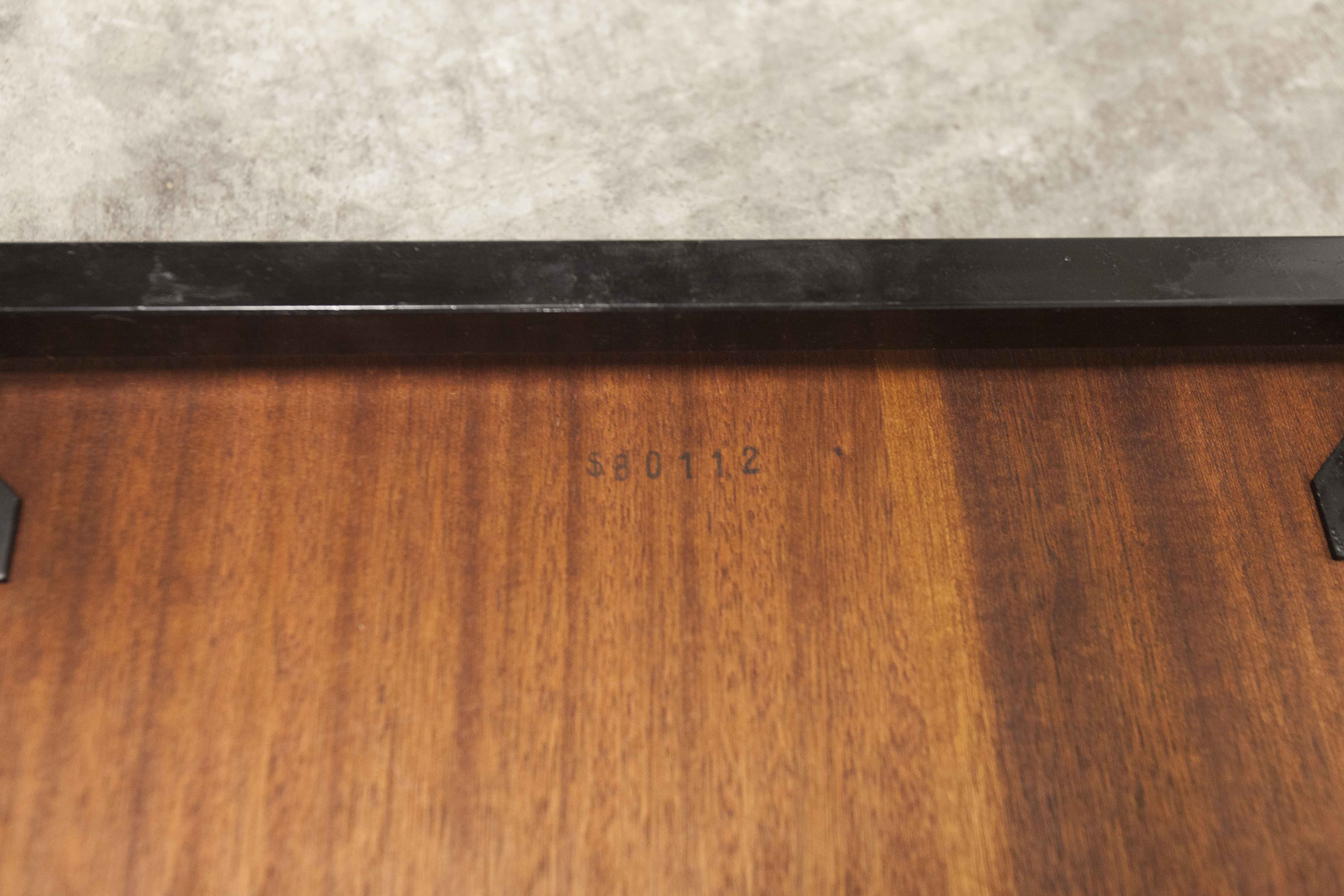Rectangular teak coffee table 1960
