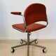 Fully Restored Kovona Burgundy Office Chair from Czechoslovakia 1979’s