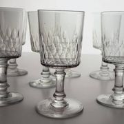 Baccarat - 7 verres à vin modèle Champigny Richelieu