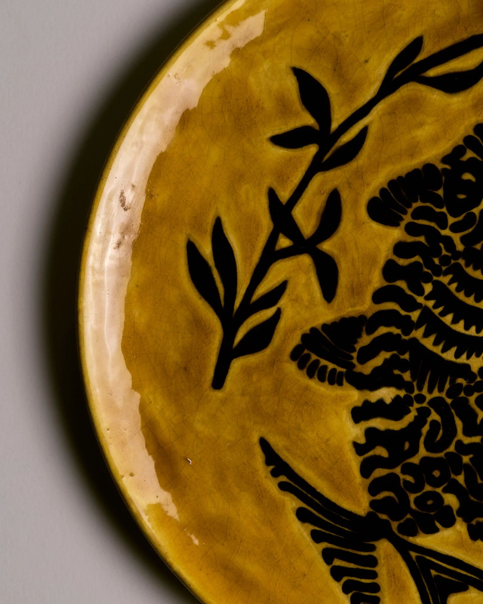 Ceramic dish, Jean Lurçat, 1950s