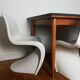 3 chaises S par Verner Panton pour Hermann Miller 1977