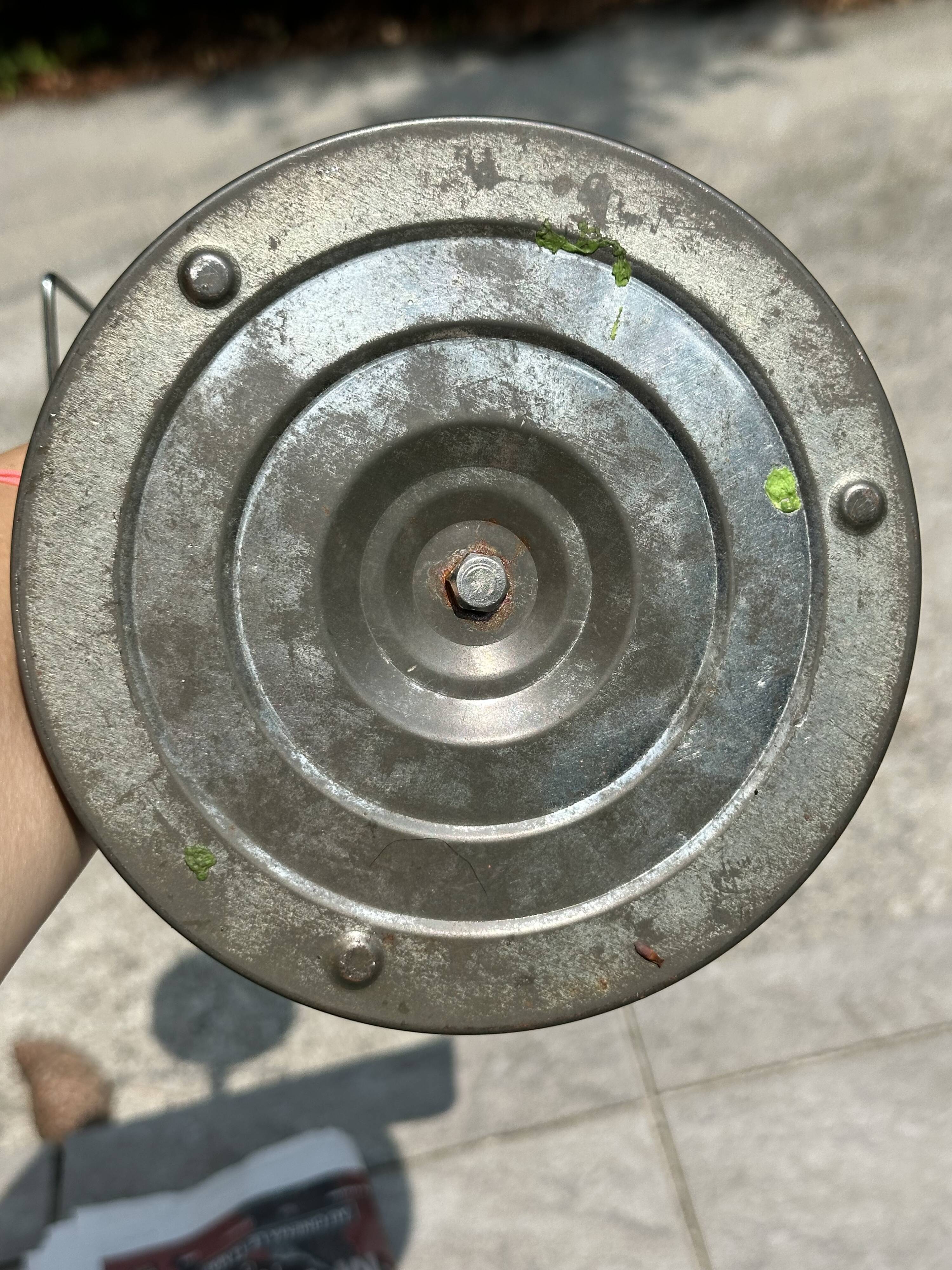 Cendrier sur Pied Vintage Années 70 - Tablette & Porte Revues/Journaux