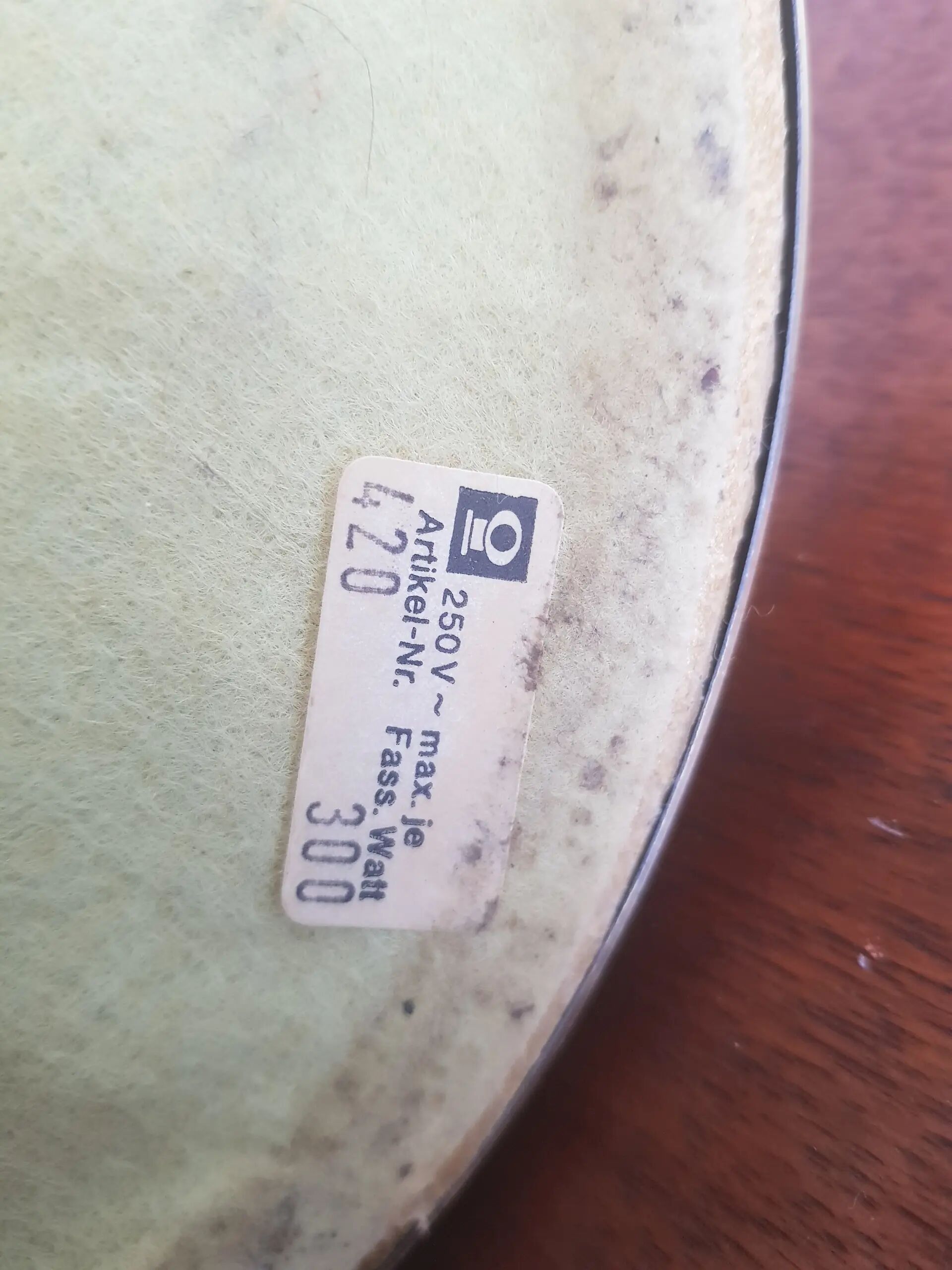 Lampe de table, laiton doré, Autriche, années 70