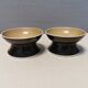 Candle holders produced by Danish B&G 1948-1952 and painted by Ida Bærenholt