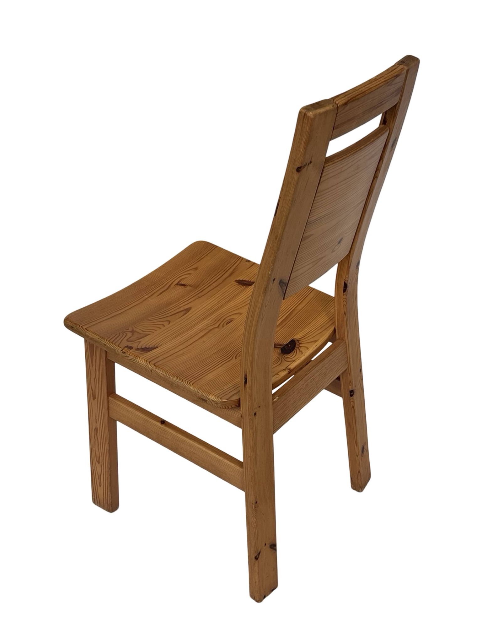 Vintage set of four dining room chairs Finnish Design Laukaan Puu