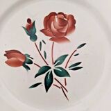 Set of 5 Vintage Badonviller Deep Plates