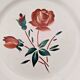 Lot de 5 Anciennes Assiettes Creuses Badonviller Vintage