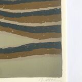 Raoul UBAC, The Earth III, 1978: Original lithograph signed in pencil.