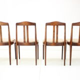 Set of Four Dining Chairs by Drevotvar, Czechoslovakia, 1970