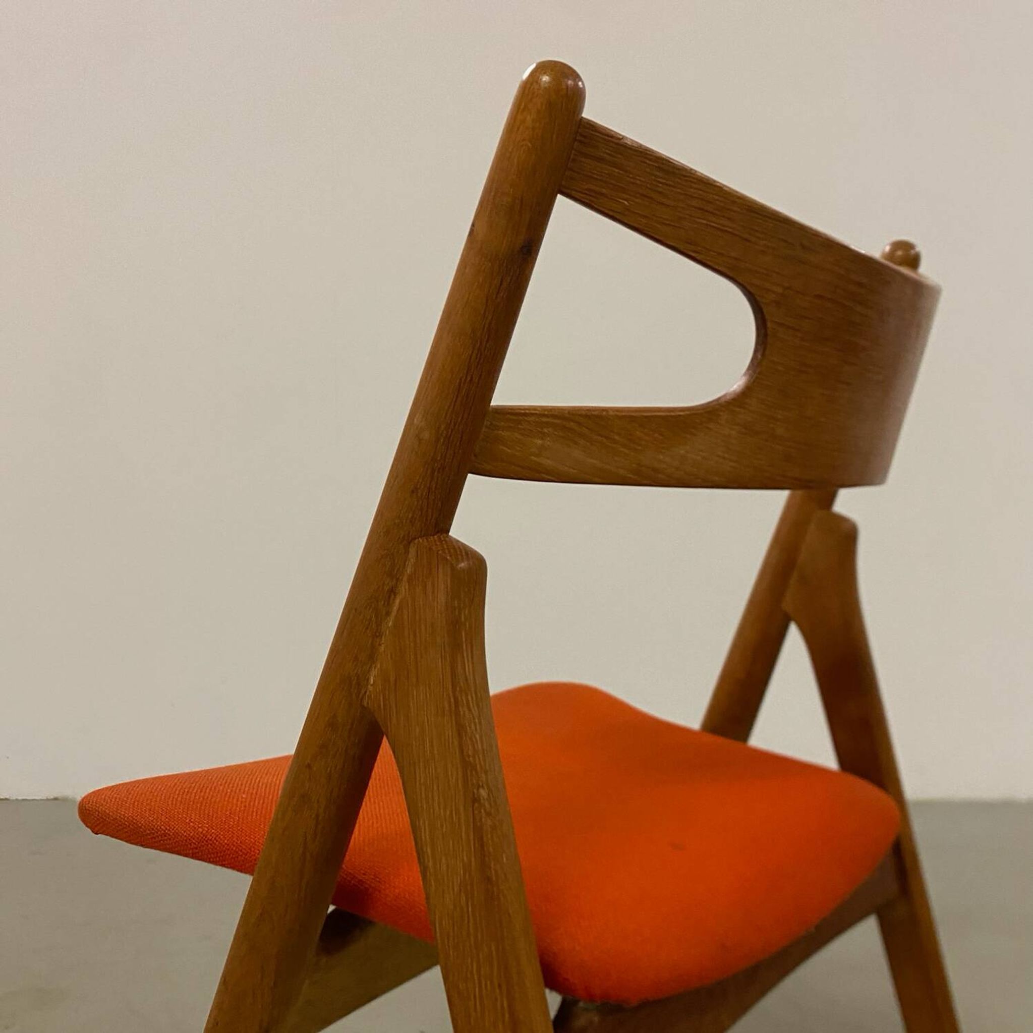 Hans Wegner Dining Chairs by Carl Hansen, 1960s