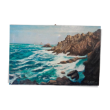 Rocky Scene Painting