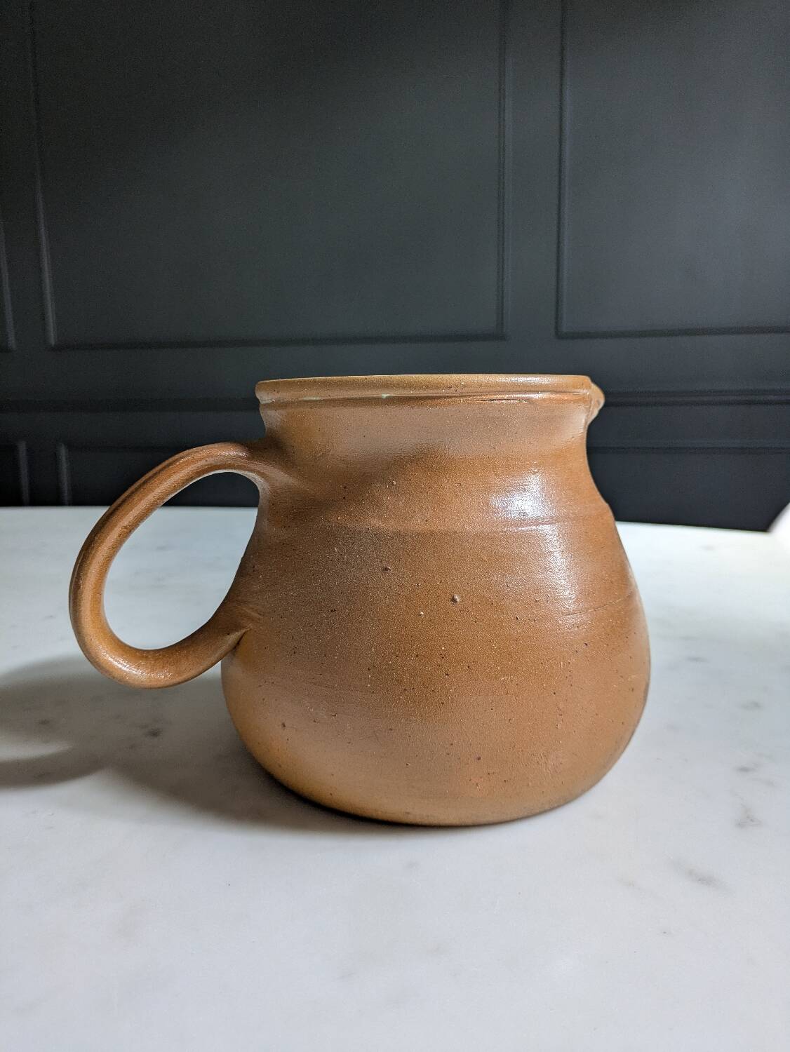stoneware pitcher ''la grande Motte''