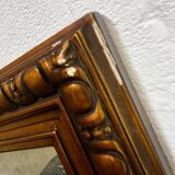 Vintage 'gold' wall mirror