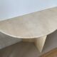 Travertine console in the 70s