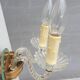 Applique 2 bras verre Murano vintage 1950