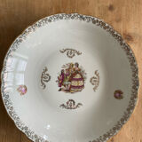 Fragonard-inspired porcelain dish