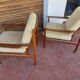 Scandinavian armchair Grete Jalk in teak, 50