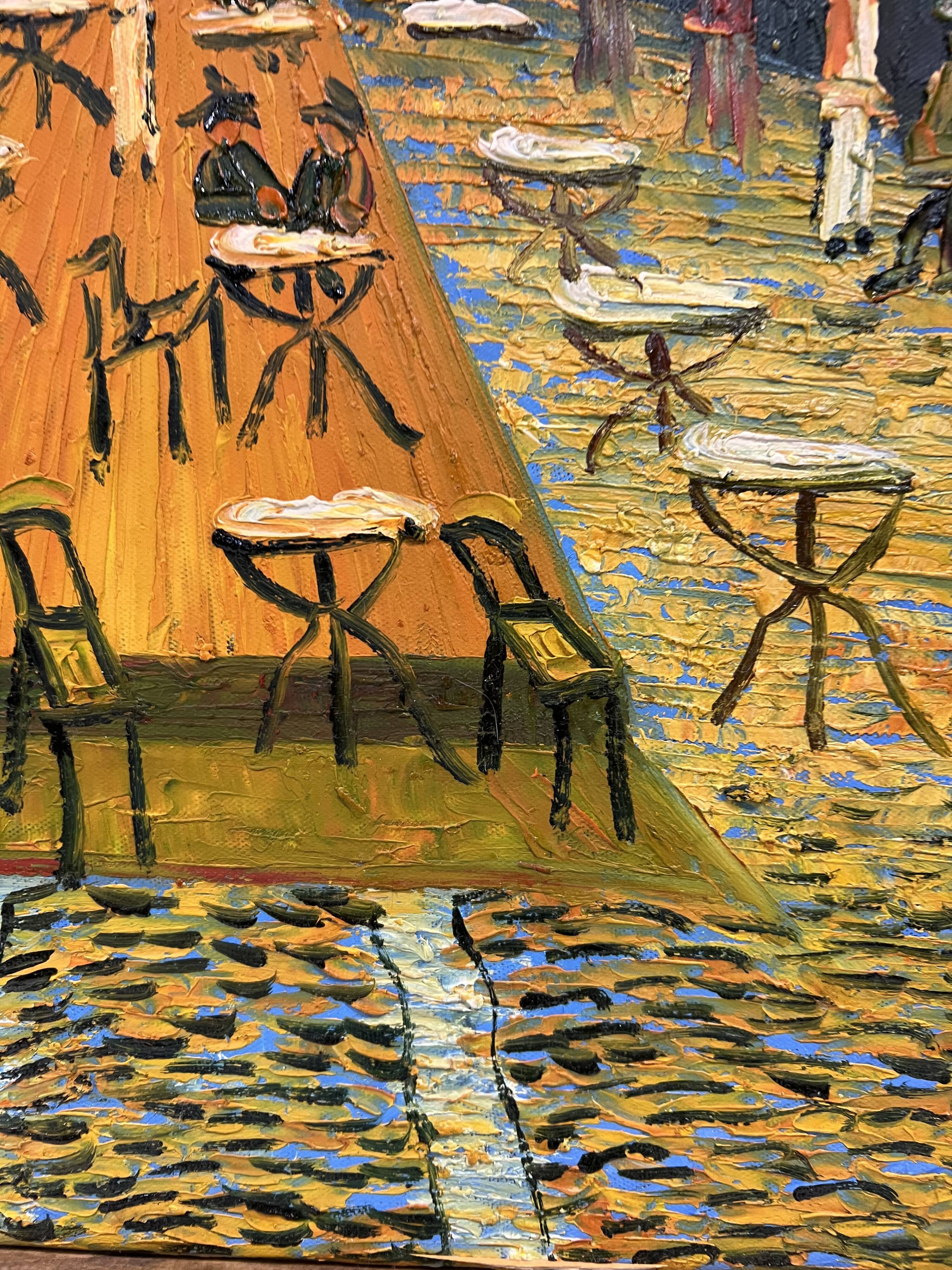 Reproduction painting van Gogh, Café terrace Arles