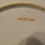 plate decors emaux made in japan