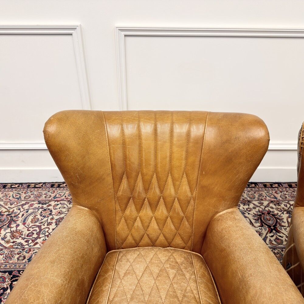 Set Aviator Armchair Sheep Leather