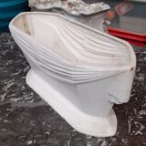 Art deco cast iron planter