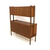 Scandinavian teak secretary, Sweden, 1960