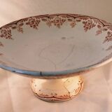 Antique service, fruit dish and 3 oval platters, ironstone