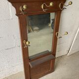 Cloakroom Coat rack with vintage mirror