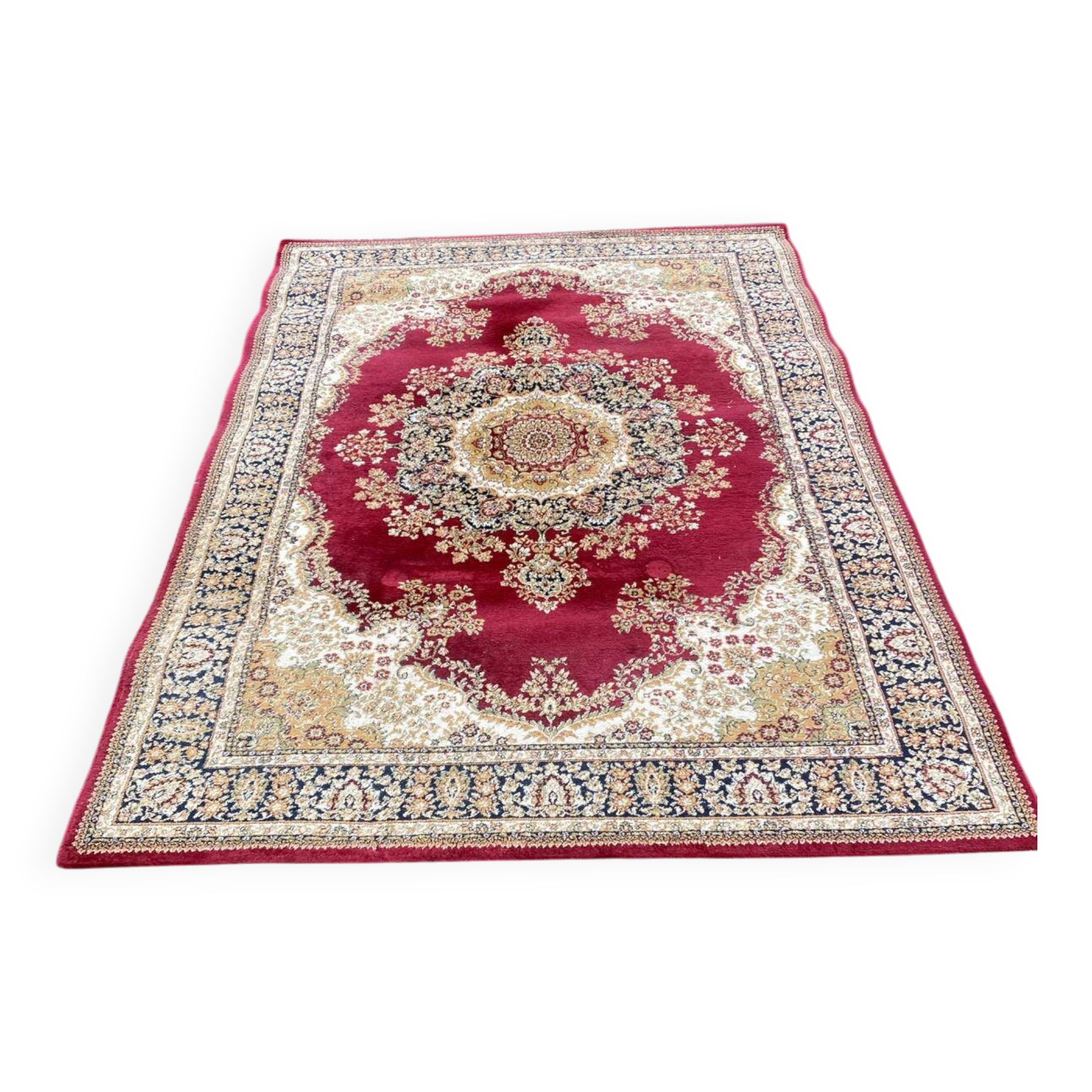 Bordeaux Turkish Persian carpet, Bosphor quality, 200x300cm.