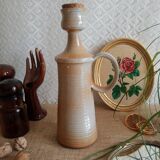 Stoneware bottle with cork - vintage