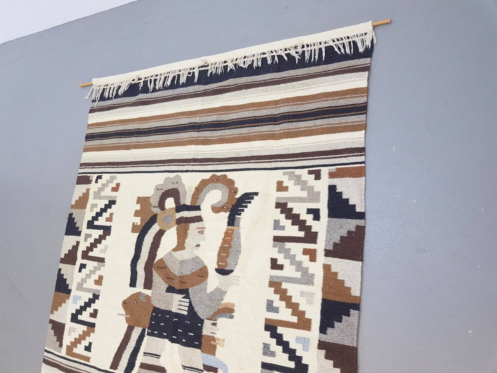 Vintage Kilim Wall Hanging Rug, 1970s