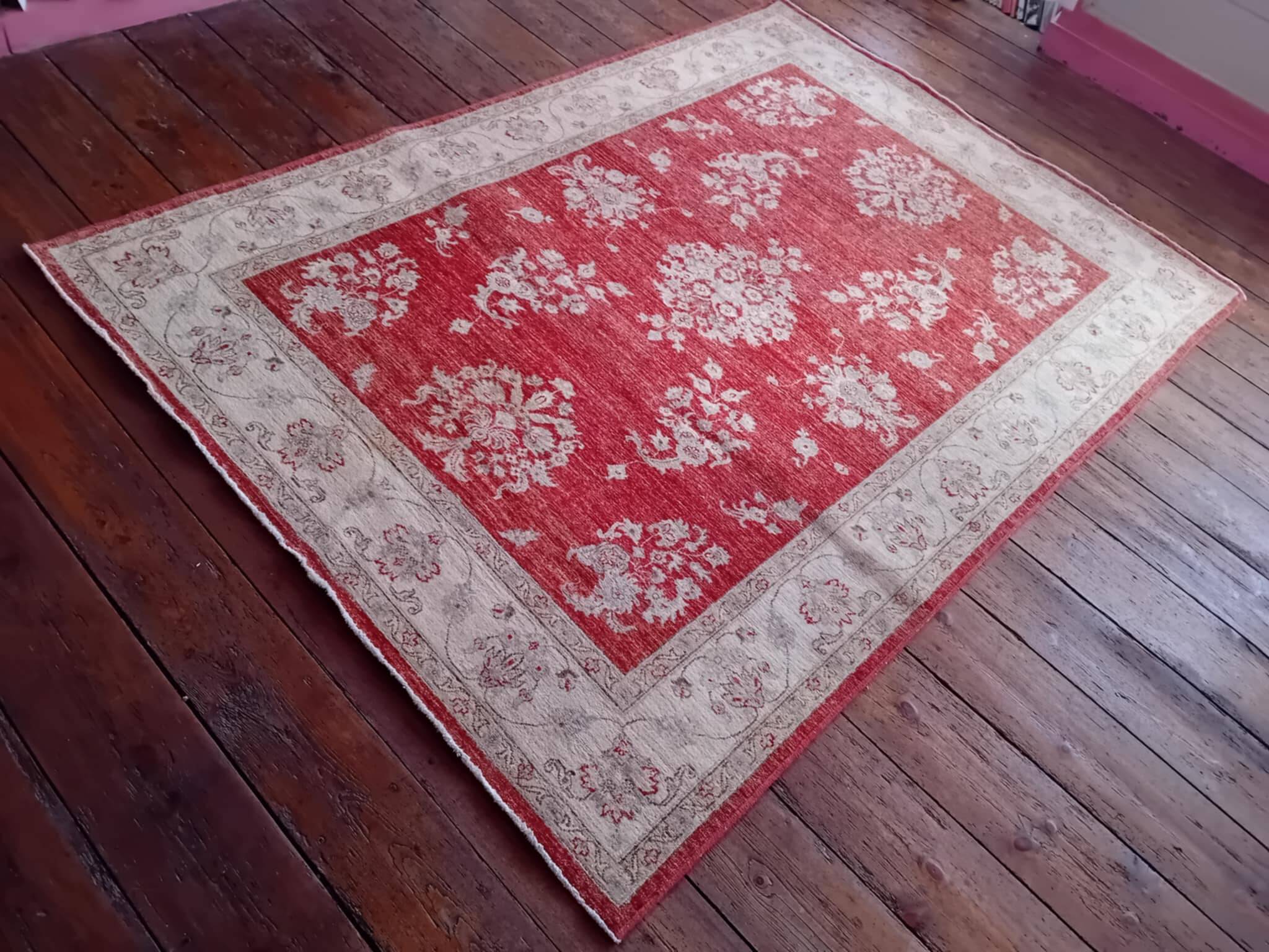 Handmade Chobi Ziegler Rug 242x171cm