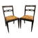 Paire de chaises de style Régence années 40