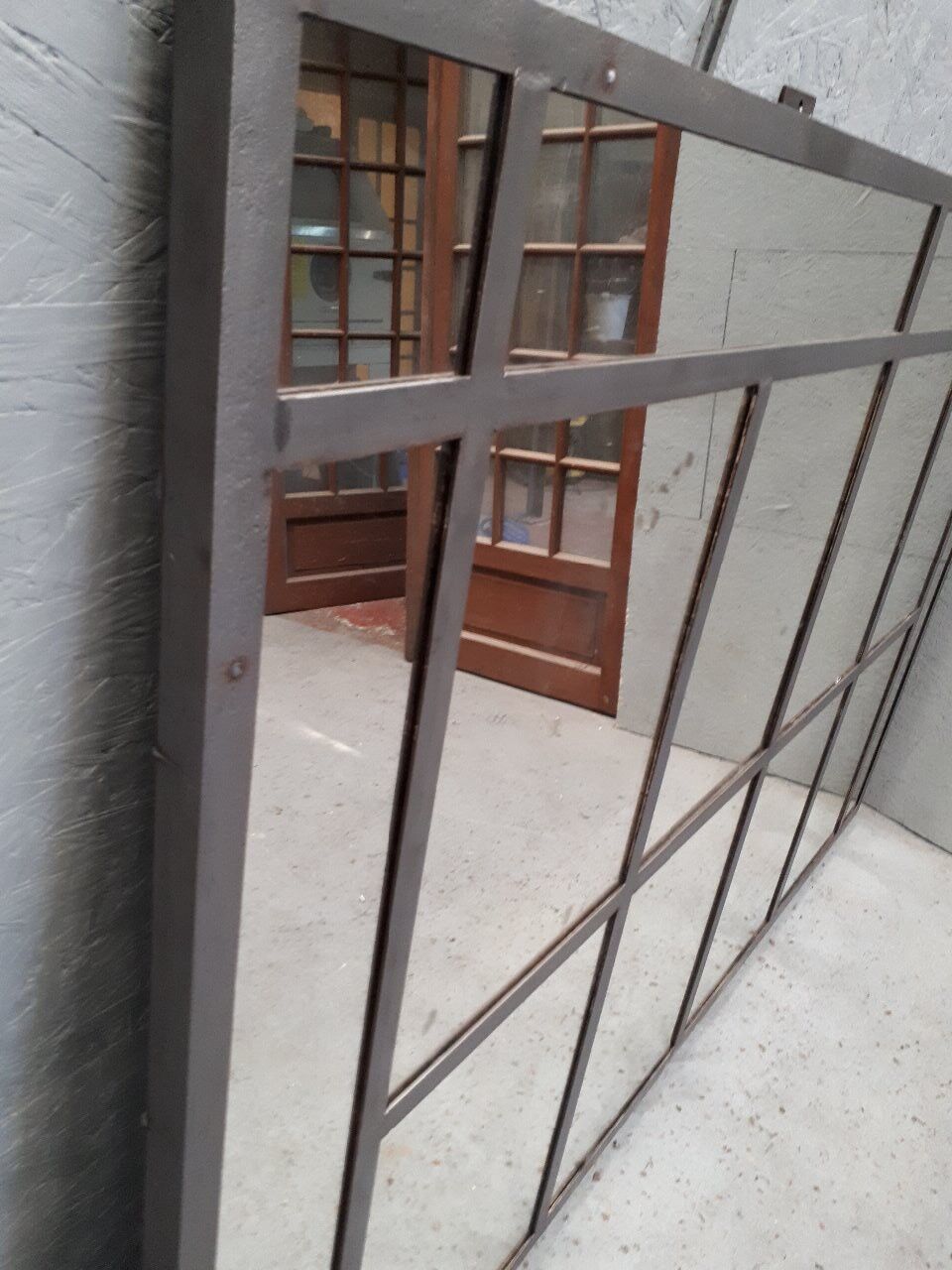 Industrial glass mirror