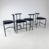 Set of 4 Rodney Kinsman Tokyo dining chairs for Bieffeplast, 1980s