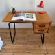 Bureau vintage en chêne