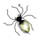 Italian wall lamp Spider 50's