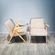 Pair of armchairs "Bunny" Proj. Józef Chierowski "Bunny" 1960'