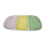 Dish raviers Gien France, 60s