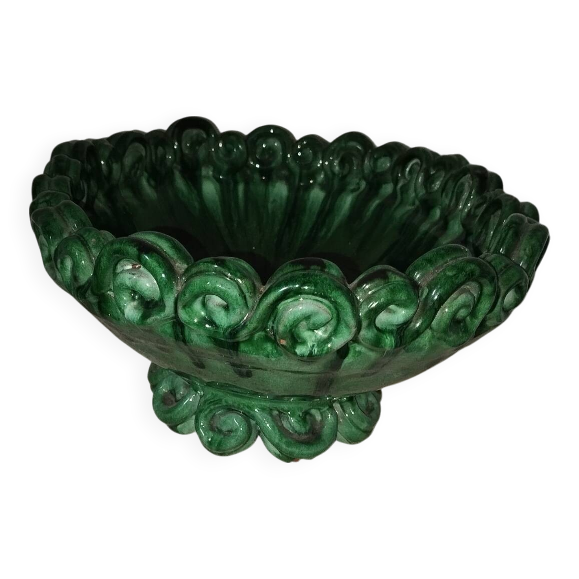 Ceramic bowl signed Harrel Ceramidi Marseille