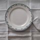 Old large iron earth dish Parmentier Salins