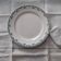 Ancien grand plat terre de fer Parmentier Salins